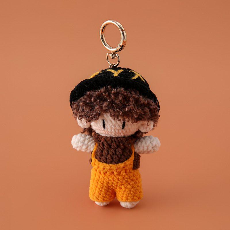 Mini Fashion Doll Crochet Keychain Collection product view 9
