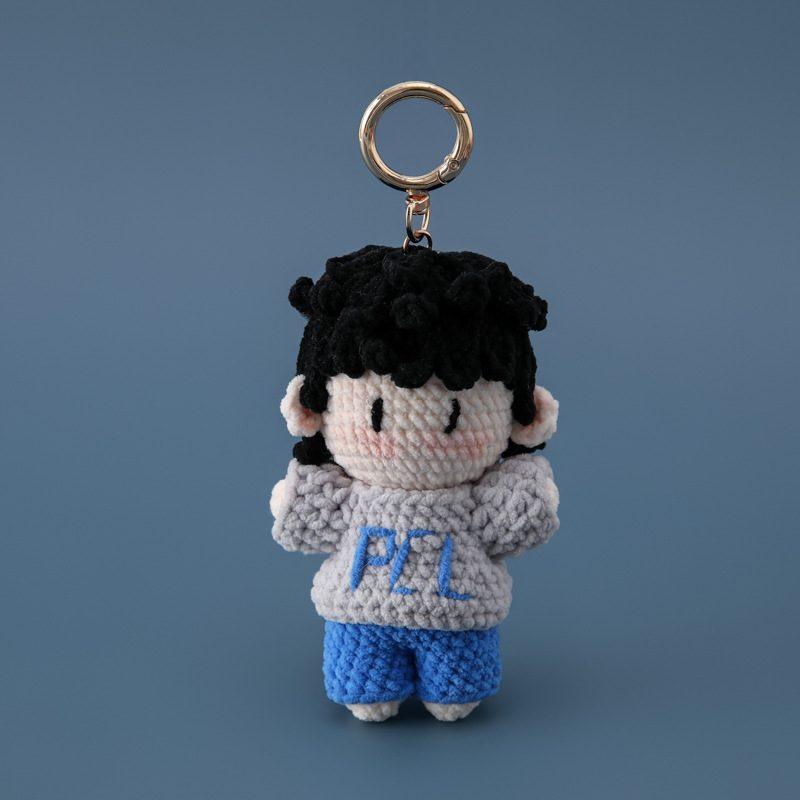 Mini Fashion Doll Crochet Keychain Collection product view 11
