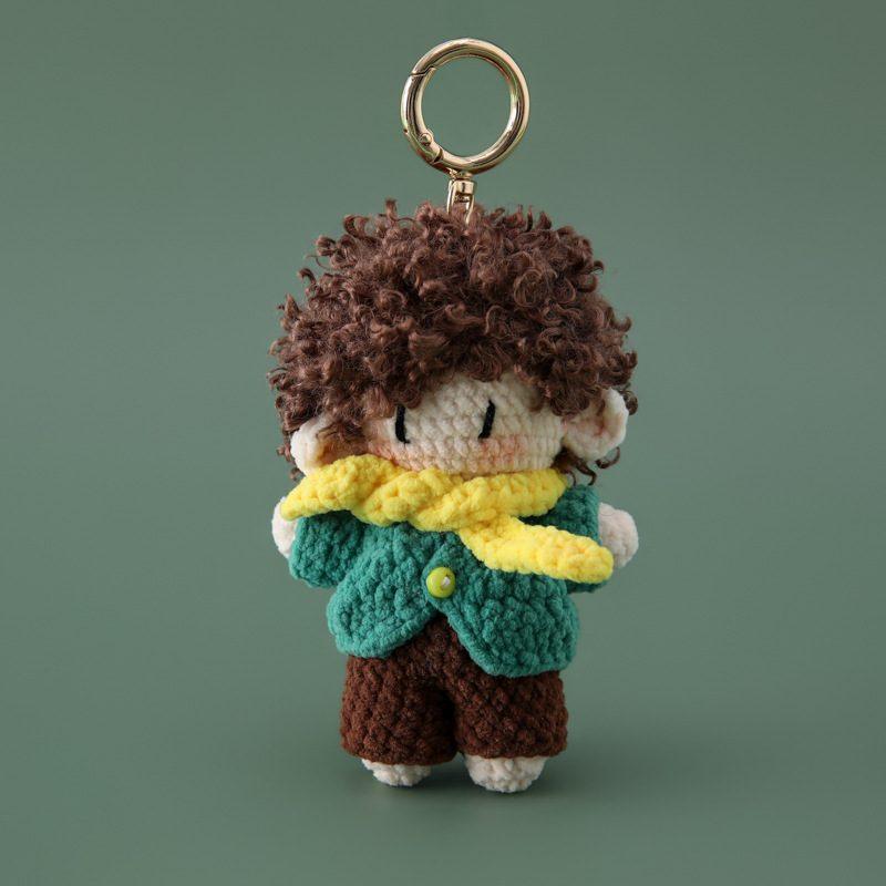 Mini Fashion Doll Crochet Keychain Collection product view 12