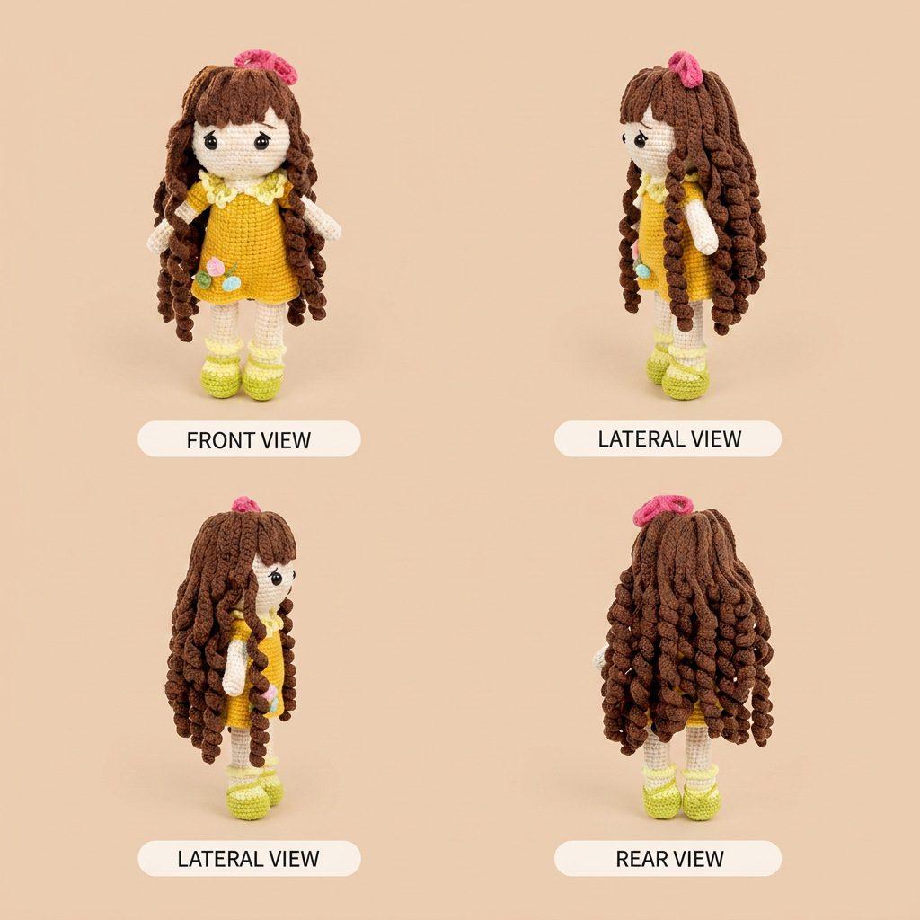 Woodland Friends Crochet Doll Collection product view 27