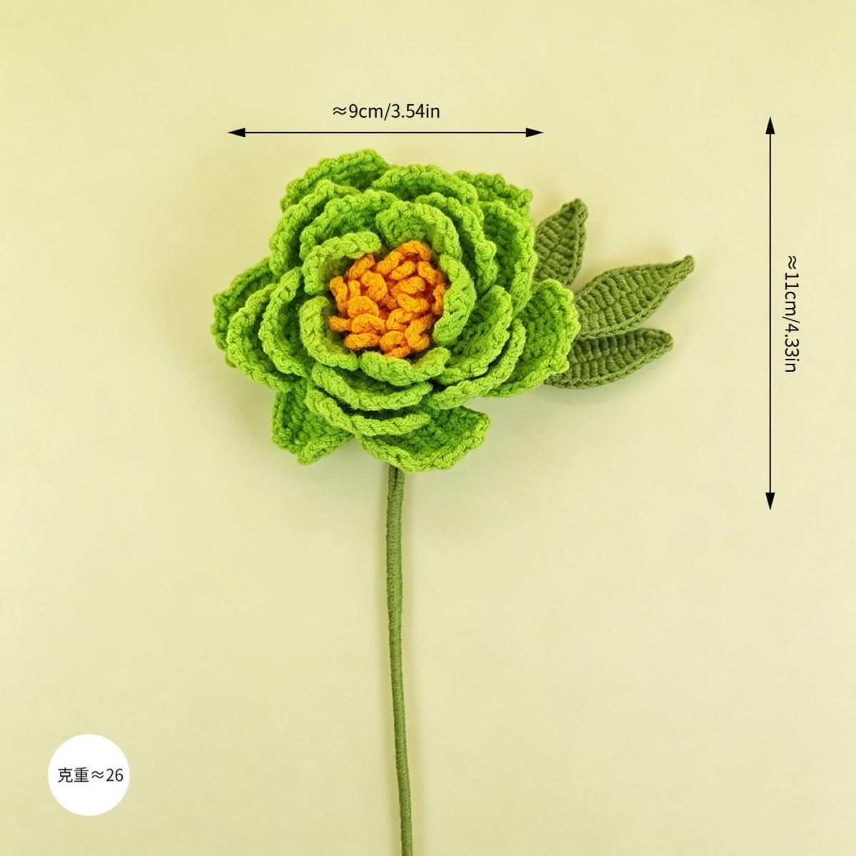 Peony Crochet Stem product view 9