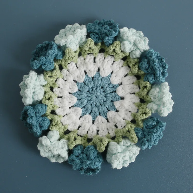 Garden Flower Crochet Coaster Set product view 9
